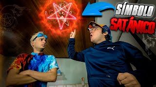 ENCONTRAMOS ESTE SÍMBOLO MALDITO EN NUESTRA CASA - Yolo Aventuras