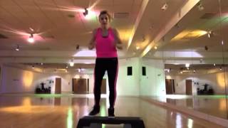 Marie's Zumba Step warm up, track by DJ Francis mix Hey hey