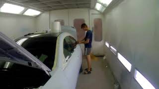 Выездная работа. Часть 4 Mazda 6. Окрас кузова белый перл. Трёхслойка.