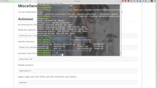 trying to install IPython extensions ImportError: No module named autosave