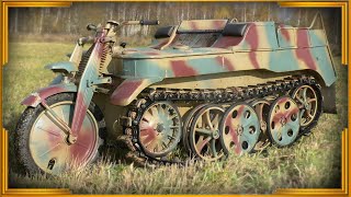 Мотоциклы рейха. Kettenkrad HK 101