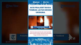 SHORT | Pasukan Terjun Payung Rusia Bidik Drone Pamungkas Ukraina Hingga Ludes Terbakar
