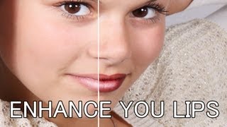 Photoshop CS6 Lip Enhancement