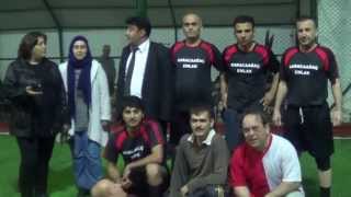 BUCA GIDA TARIM İLÇE MÜDÜRLÜĞÜ FUTBOL MAÇI İÇİN TİREDE HAZIRLIK