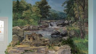 Водопад для дома, декоративный водопад в интерьере