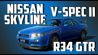 GT Sport | DRIFTING THE SKYLINE R34 GTR V-SPEC II & RACING IN THE 4C