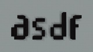 asdfmovie in Minecraft