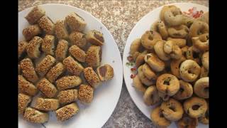 Ka'ak праздничное печенье с финиками  Арабская кухня