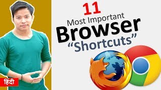 11 Browser Shortcut Keys Everyone should know ? | Google Chrome | FireFox