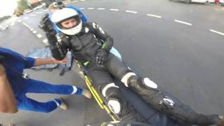 ДТП CBR 600 RR Vs Red opel Или как глупо я разбил свой цербер. вид 2