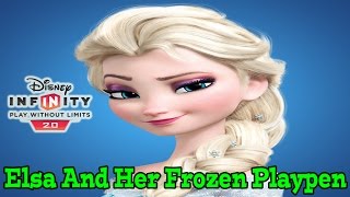 Disney Infinity 2.0 Toy Box Elsa And Her Frozen Playpen