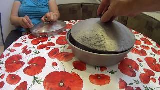 Как сделать ручку, для крышки сковороды. Make the handle on the pan.