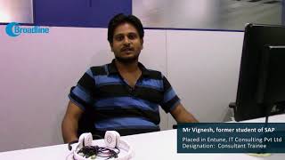 Watch out how SAP certification helped to transform his career!