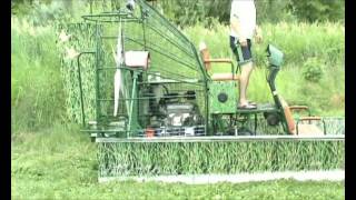 Аэроглиссер,аэросани,AIRBOAT часть1