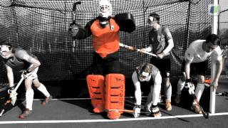 Hockeykeeper Jaap Stockmann vs de strafcorner