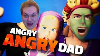 ЗЛОЙ БАТЯ - ЭТО ГАНГСТА БАТЯ! | ANGRY ANGRY DAD (ОБЗОР)