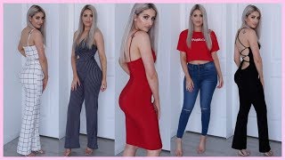 FASHION NOVA TRY ON HAUL | EMPHASIZE THE BOOTY | HANNAH SCHRODER