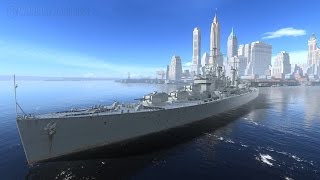 World of Warships: Open Test 0.5.11. (Royal Navy British Cruisers)