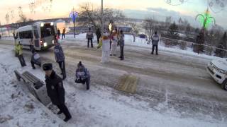Олимпийский огонь. Красноярск. 26.11.2013