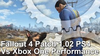 Fallout 4 Patch 1.02 PS4 vs Xbox One Frame-Rate Test