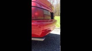 Mustang exhaust