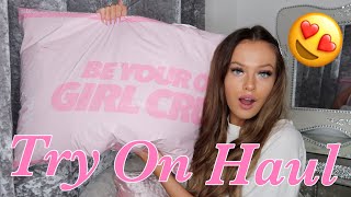TESTING IN THE STYLE!?HUGE TRY ON HAUL?❤️