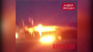 На амурской авиабазе «Украинка» загорелся самолет