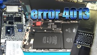 iPhone 6plus error 4013 solutions ✅ ✅✅