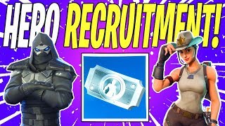BEST Heroes to Get With The Hero Recruitment Vouchers! | Fortnite Save The World (Fortnite School)