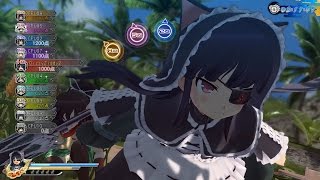 Senran Kagura Estival Versus - Mirai VS 9 Medium AIs Multiplayer Point Battle PS4