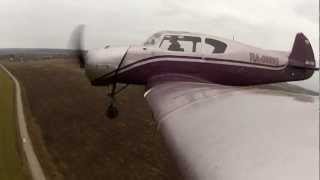 Solo flight on Yak18 around Kolomna city, Moscow region
