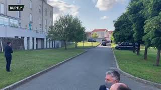 Live from Saint-Laurent-sur-Sevre following killing of Catholic priest