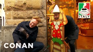 Conan & Jordan Schlansky Hit The Streets Of Florence  - CONAN on TBS