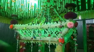 বিয়ের মন্ডপ সাজানো।Biyer mondop sajano