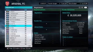 PES 2018 Master League ARSENAL FC #1 A New Manager (Livestream)