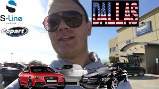 Поездка в Даллас Техас на Copart | обзор машин | Аукцион в США