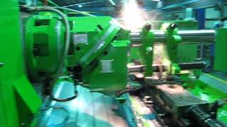 CNC UH-1000A + Fanuc 0i-MD    Horizontal test milling