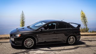 First canyon run with my Evo X | Evo gets some Carbon fiber!