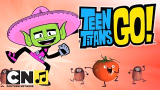"Малки титани: В готовност!" ♫ Бургер или бурито ♫ Cartoon Network