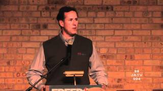 Rick Santorum Visits Janesville