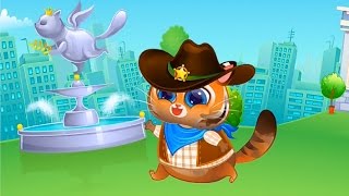 КОТЕНОК БУБУ #30 – игровой мультик для детей, ухаживаем за котиком! My Virtual cat Bob Bubbu