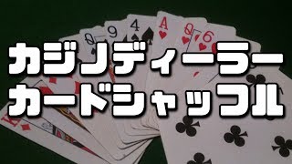 カジノでカードディーラーが覚える基本的なシャッフル How to Deal Poker  How to Shuffle Cards