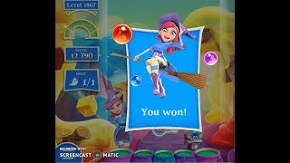 Bubble Witch 2 -- Level 1867 -- NO BOOSTERS