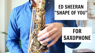 ??  Shape Of You | Ed Sheeran | For Saxophone, Notes Included! | How To Play Saxophone ??
