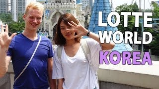 Lotte World in Seoul, Korea (biggest indoor theme park in the world)