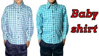 How to cut and stitch Baby shirt