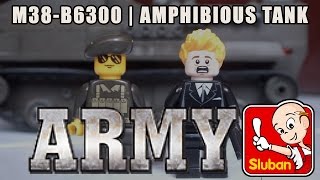 AMPHIBIOUS TANK - Sluban Army Set M38-B6300 [Unboxing - Review]