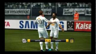 PES 2012 Demo PC Gameplay - Santos x Peñarol - Parte 1