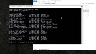 nvflash error