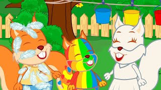Famille d'Écureuil - Tenues Drôles Animé 2022 en Français